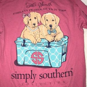 Long sleeved Simply southern tee